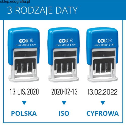 COLOP Printer MINI DATOWNIK S120 Z OSLONA RODZAJE DATY.jpg