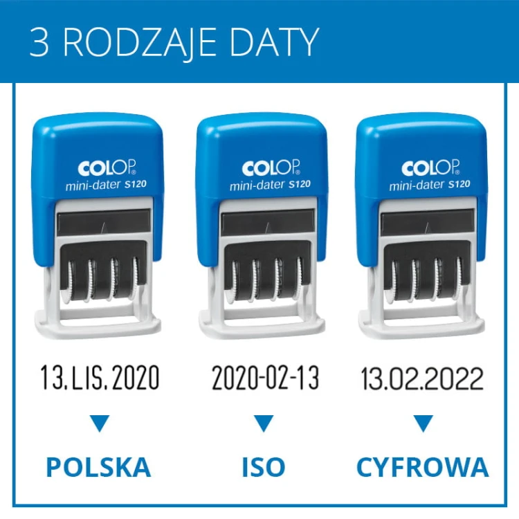 COLOP Printer MINI DATOWNIK S120 Z OSLONA RODZAJE DATY.jpg